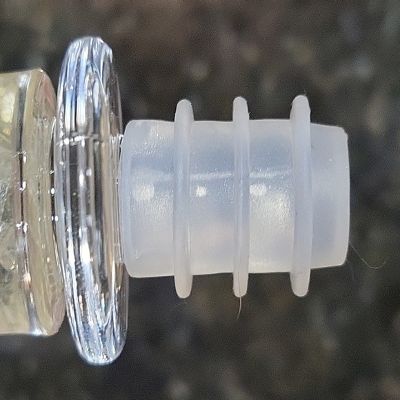Prodyne Acrylic Bottle Stopper-Wine Bottle in Ice Bucket Stopper - Picture 3 of 4